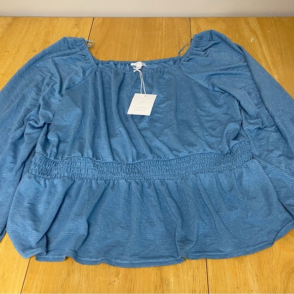 Laurent Conrad Women’s Blouse Blue XXL - Picture 3 of 9